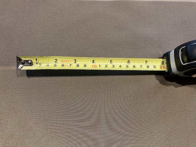 Autumn Coloured Stripes Running Across the Fabric - Taffeta