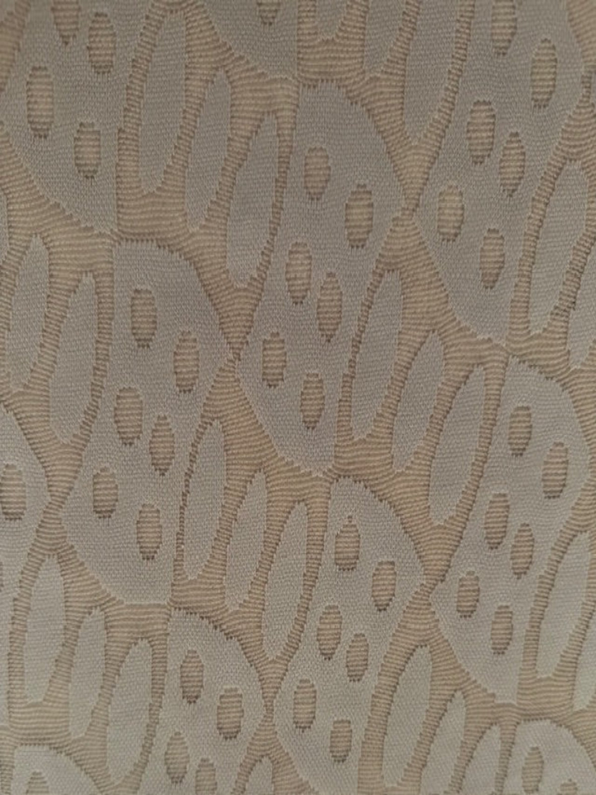 Coffee Domino Knitted Jacquard