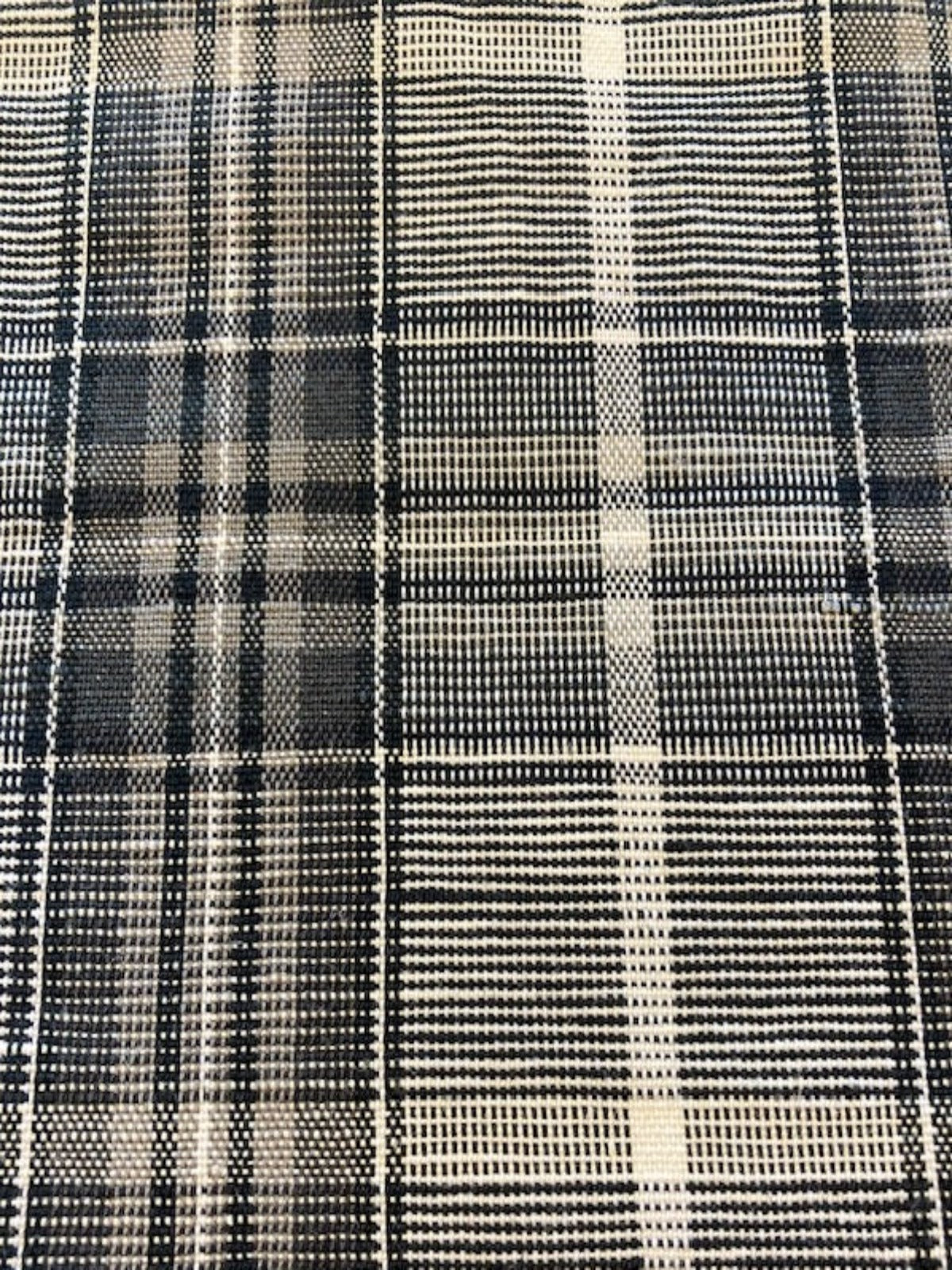 Grey Check Firm Handle Suiting
