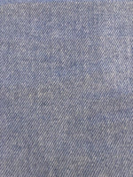 Blue Twill Soft & Warm Wool Mix