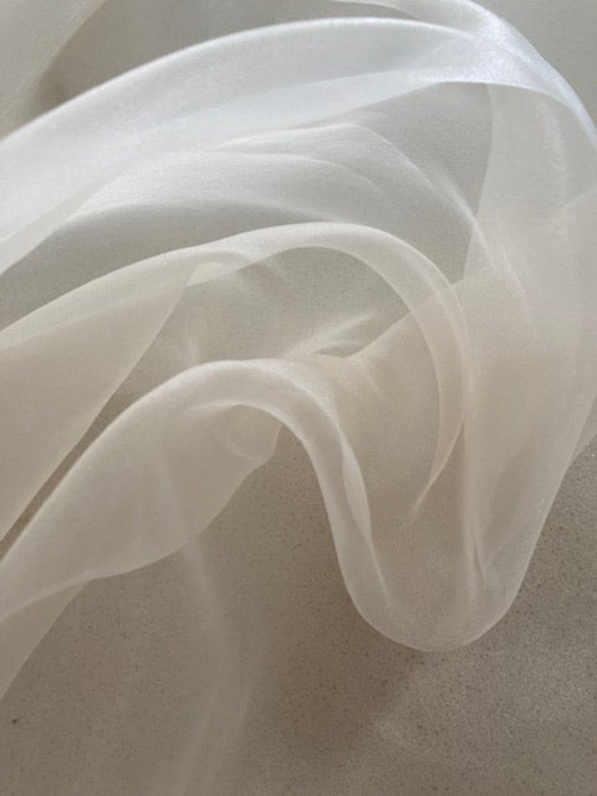 Nude Blush Matt Organza