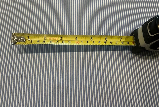 Sky Blue Stripe with Stretch