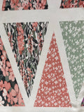 Multi Bunting Cotton Panels, bought in panels of 70cm, ie:1 =70cm