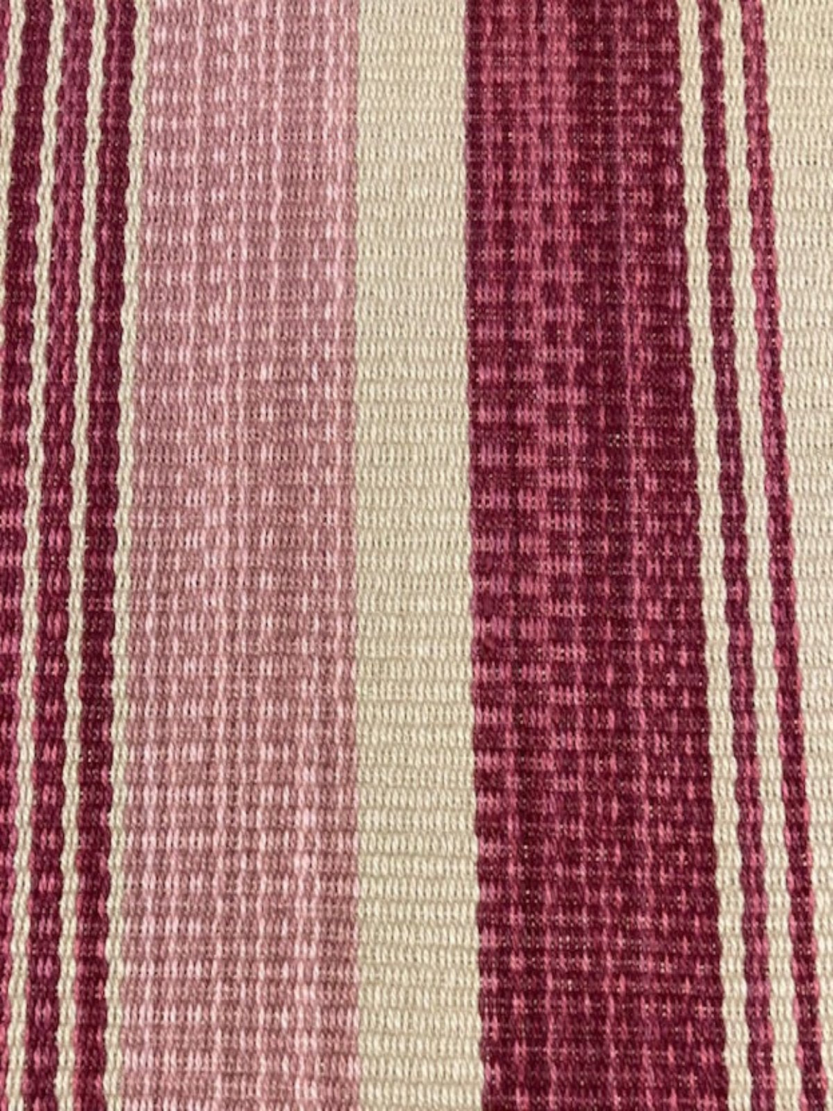 Bright Plum Textured Stripe. "Lumel - Prune"