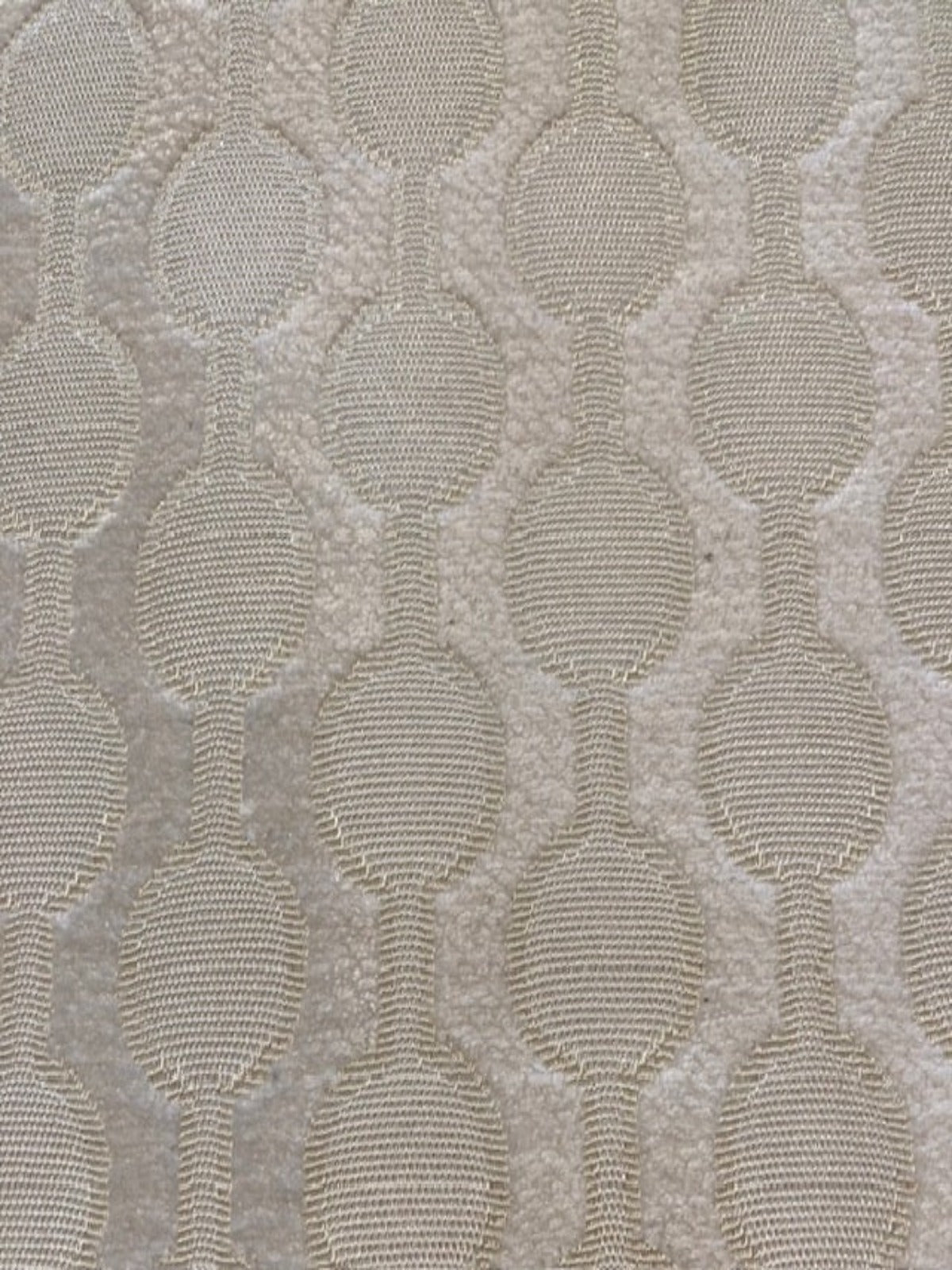 Ivory linked Spot Jacquard