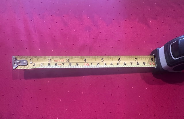 Claret Taffeta Lining with Self Coloured Dot