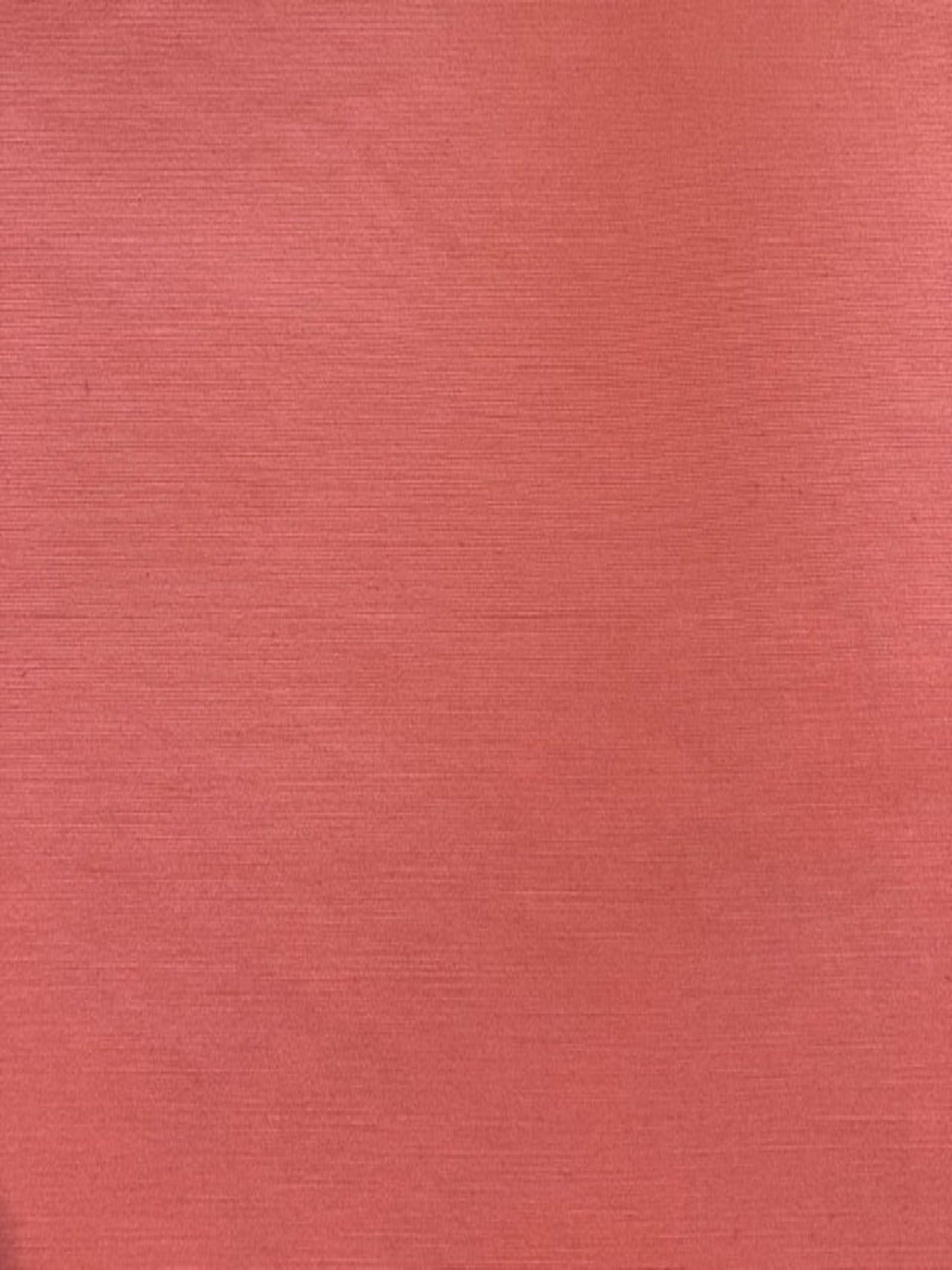 Bright Coral Stretch Woven Cotton Crisp Handle