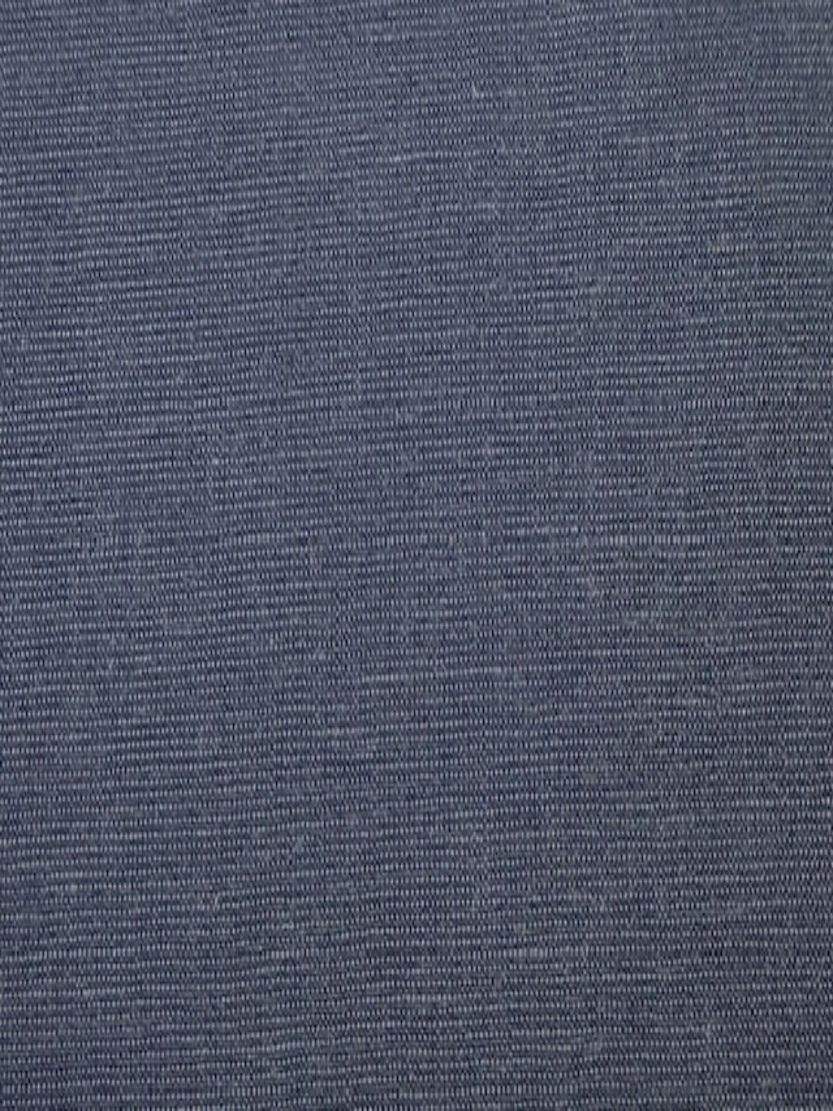 Denim Blue 2 Tone Linen/Cotton Mix with One Way Stretch