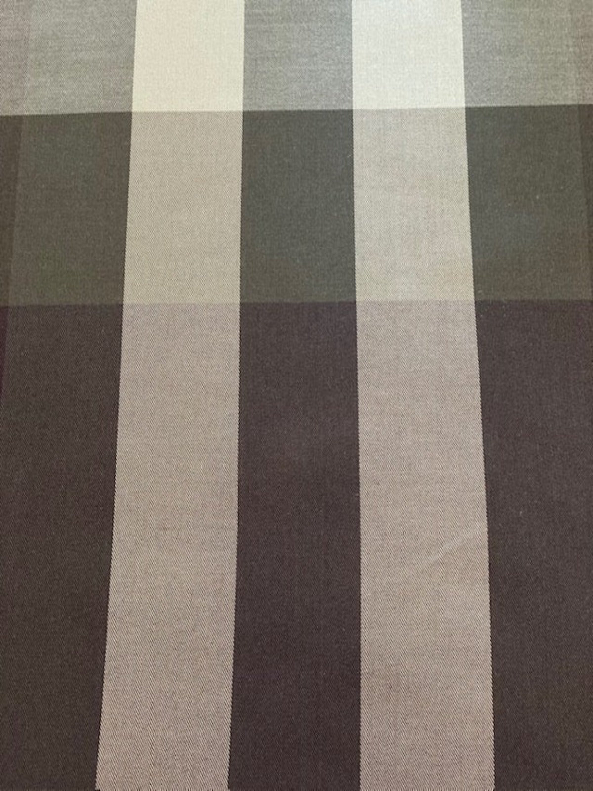 Black & Green Large Check Bamboo Mix Silky Shirting