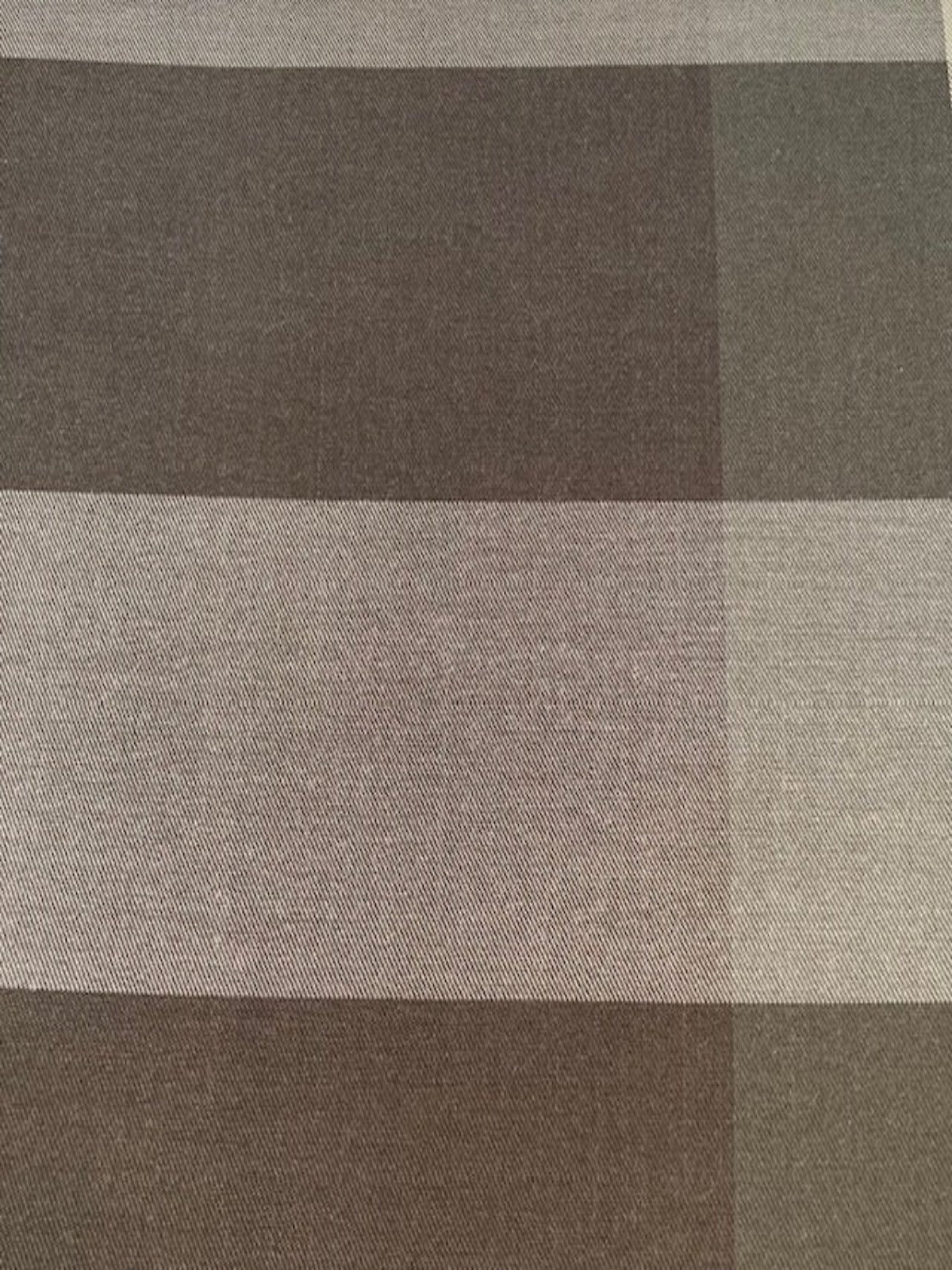 Black & Green Large Check Bamboo Mix Silky Shirting