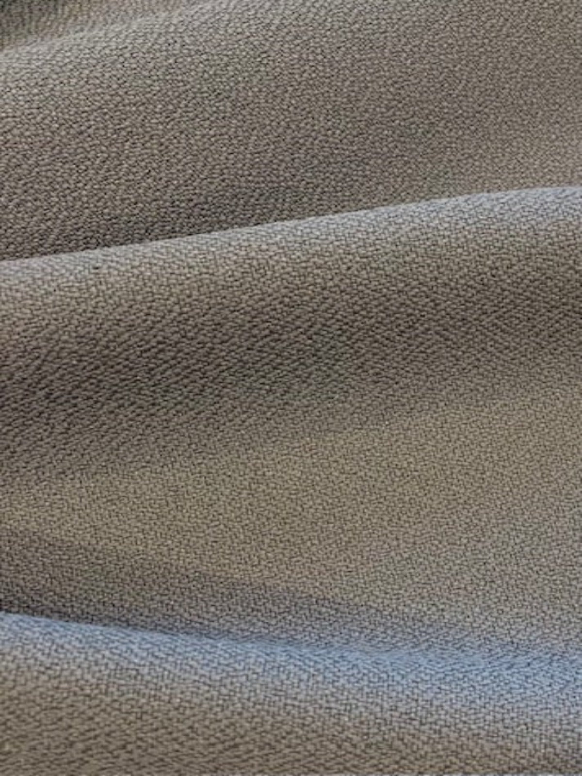 Mid Grey Bubble Crepe