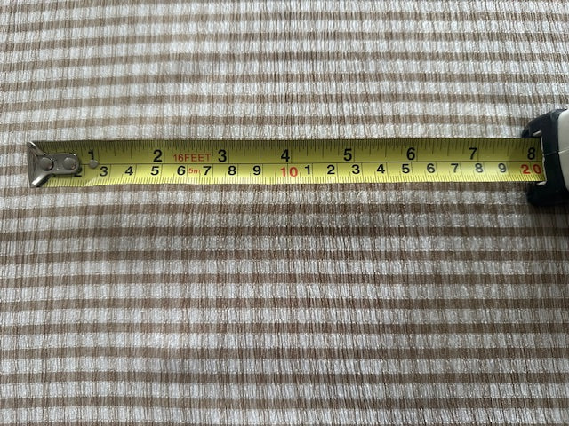 Coffee Seersucker Stripe