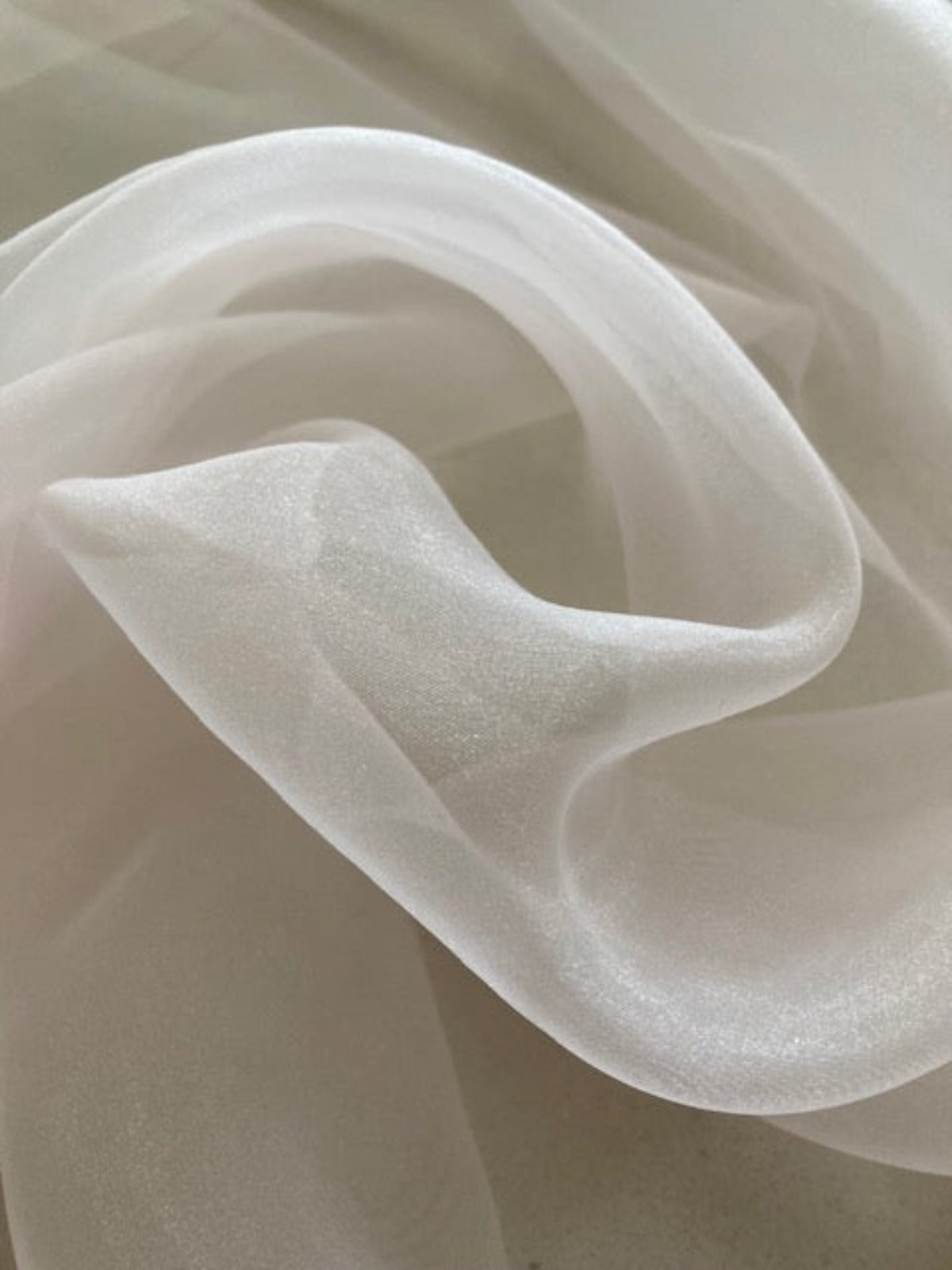 Light Gold Matt Organza