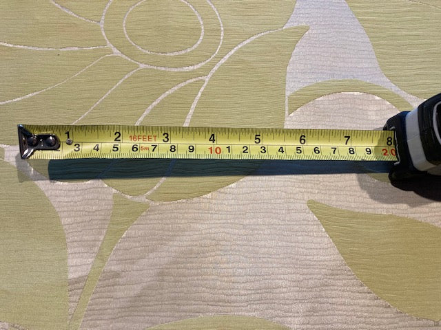 Apple/Silver Large Flower Damask "Harlequin - Empathy"