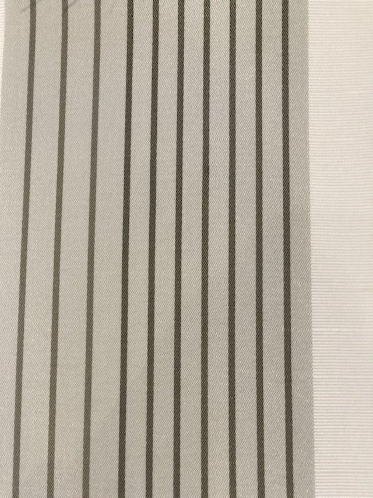 Lime & Grey Stripe Furnishing Fabric