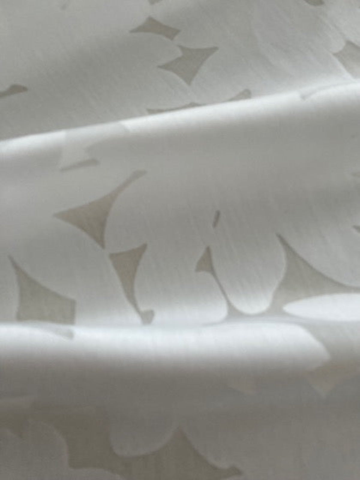 Ivory Flower Burnout Blouse Weight