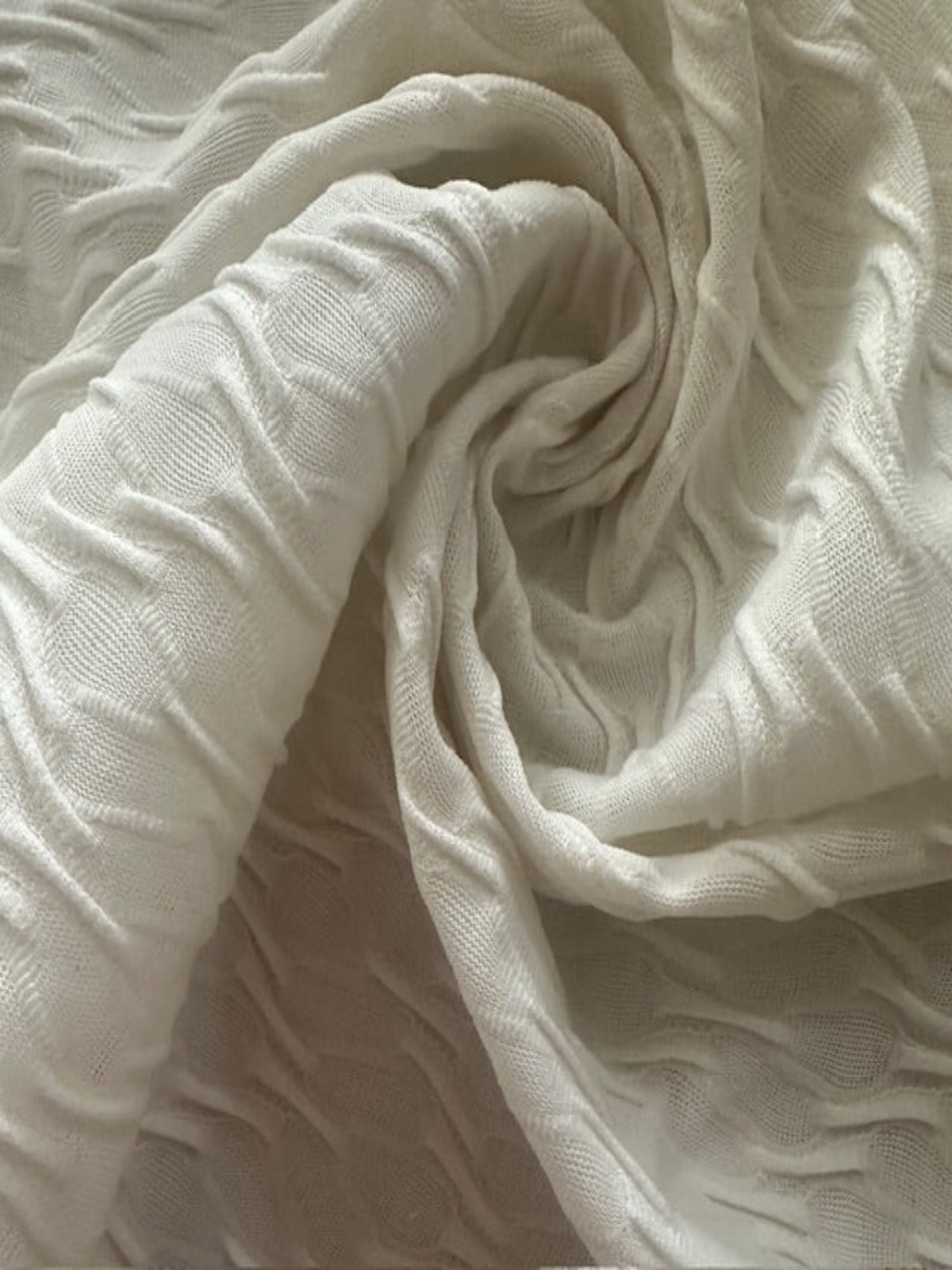 Ivory Dash Textured Knit