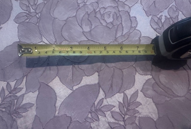 Mauve Corded & Textured Jacquard