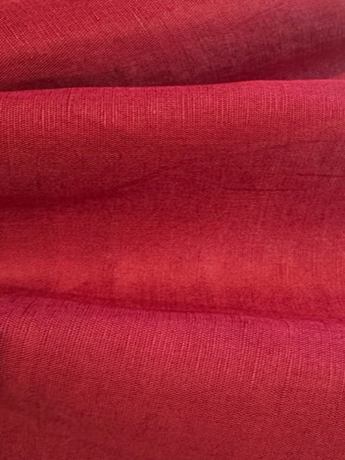 Maroon Lightweight Linen/Cotton Mix