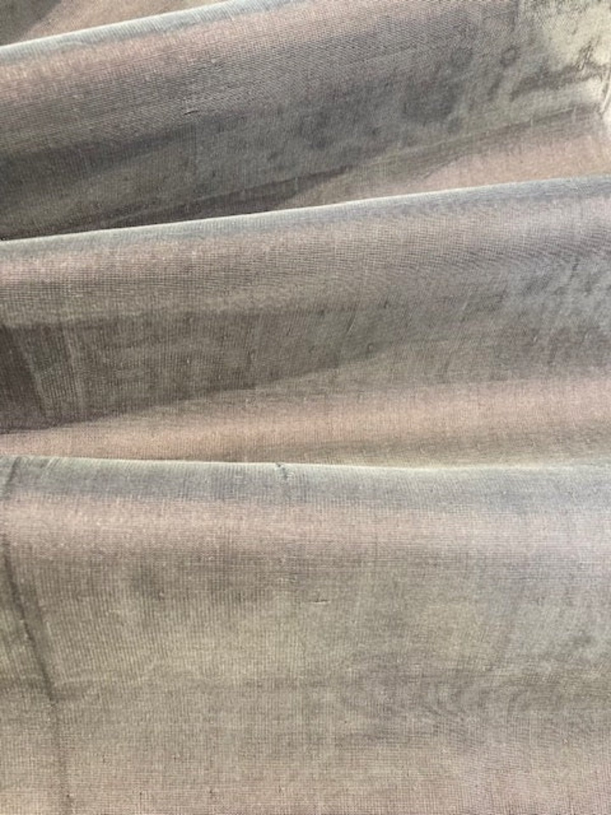 Dark Mauve Irridescent Silk Organza with Shadow Spot Effect