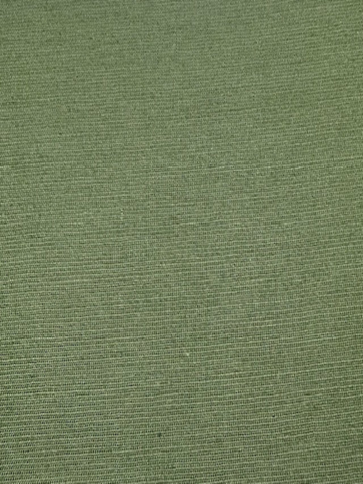 Moss Green 2 Tone Linen/Cotton Mix with One Way Stretch