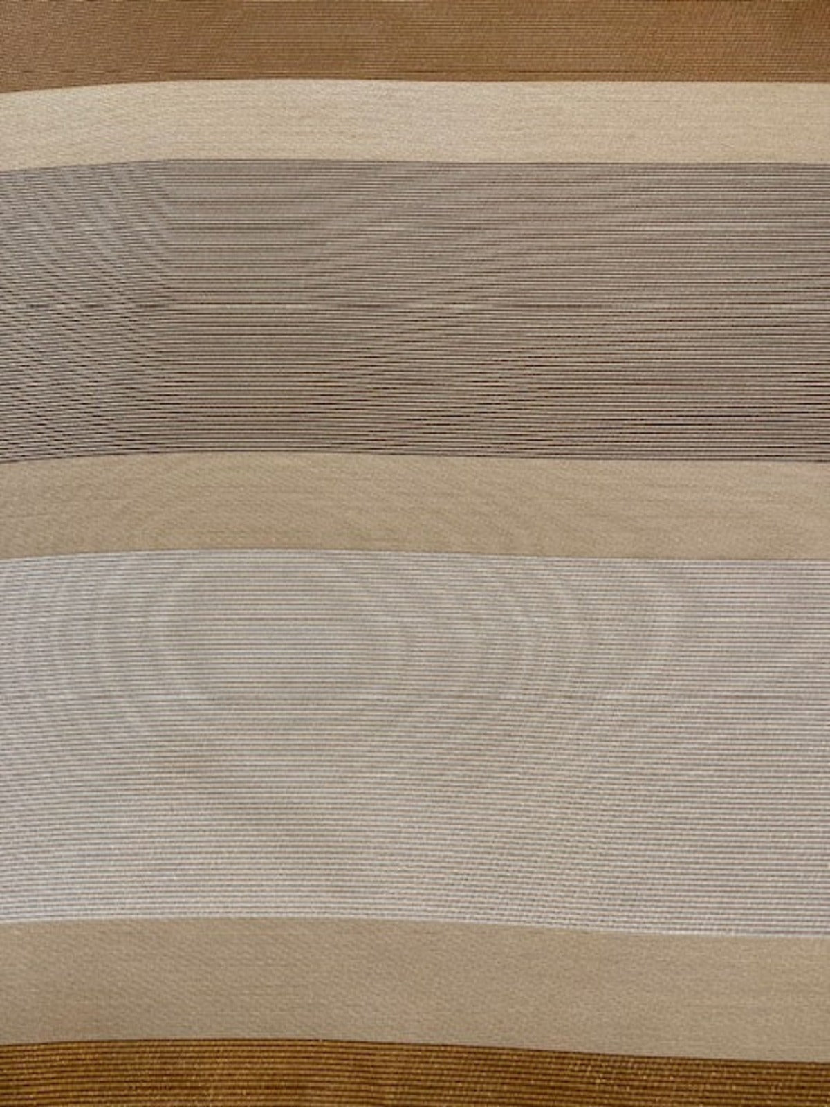 Golden Honey & Wheat Tone Stripes. Stripes Running Across the Fabric