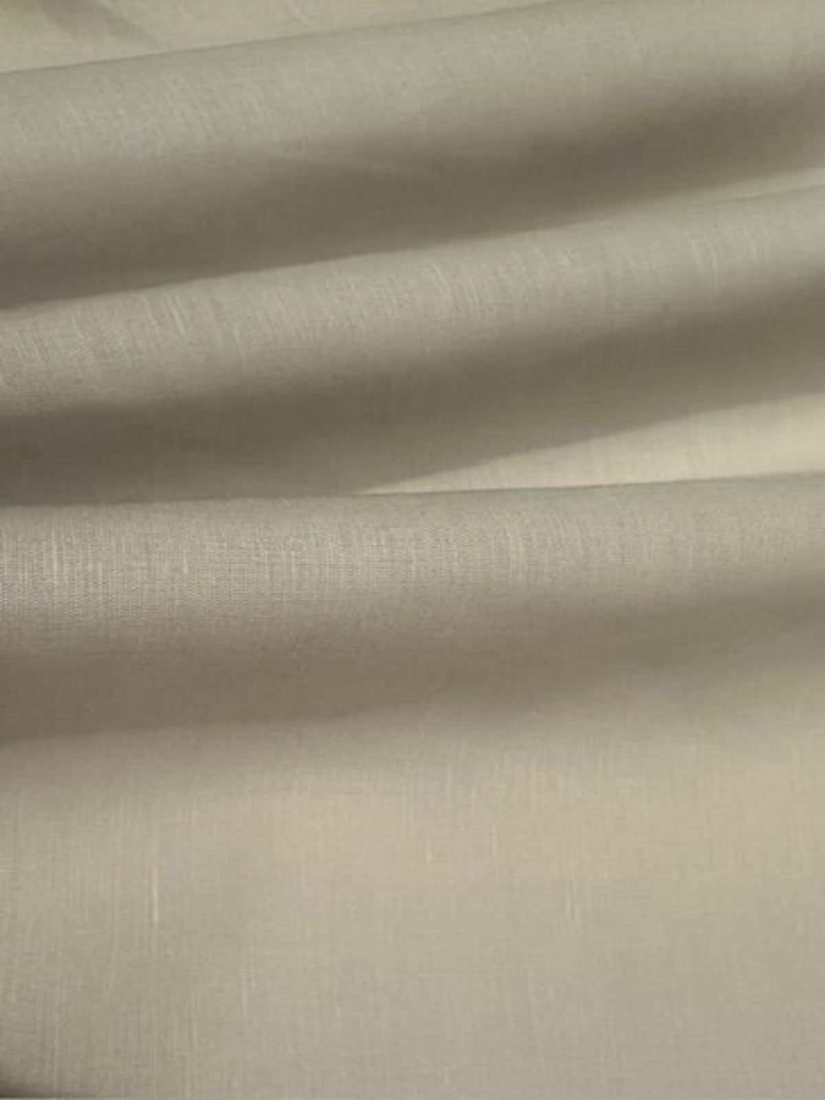 Natural with Tinge of Green Shirting Weight Linen, Smooth Handle