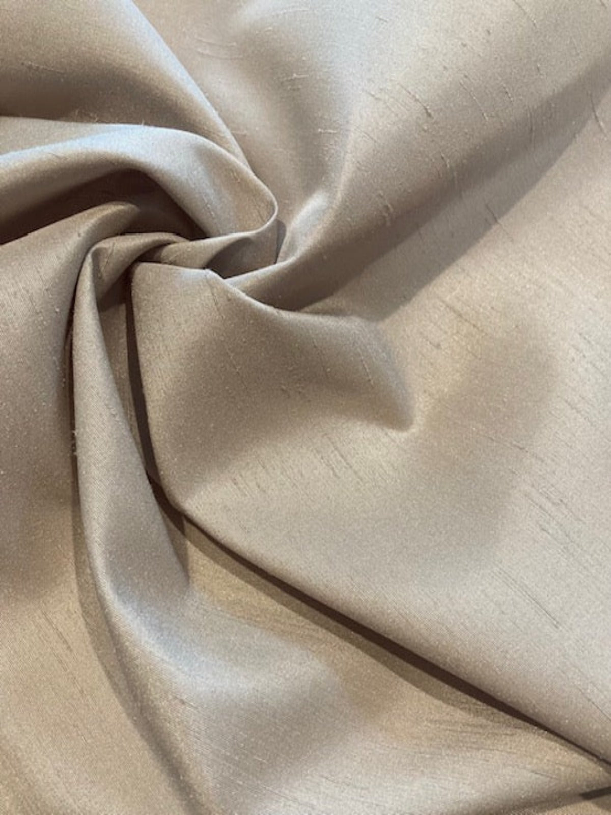 Natural with Green Tinge Lightweight Dupion