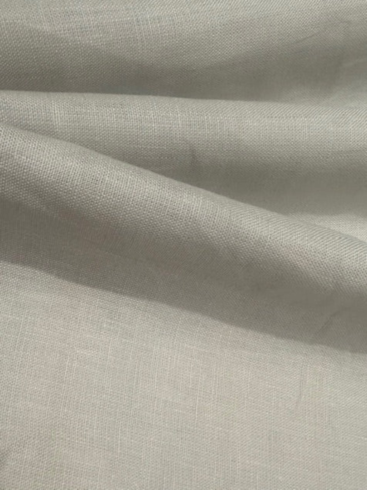 Natural Colour with a Tinge of Green Linen, Soft Handle