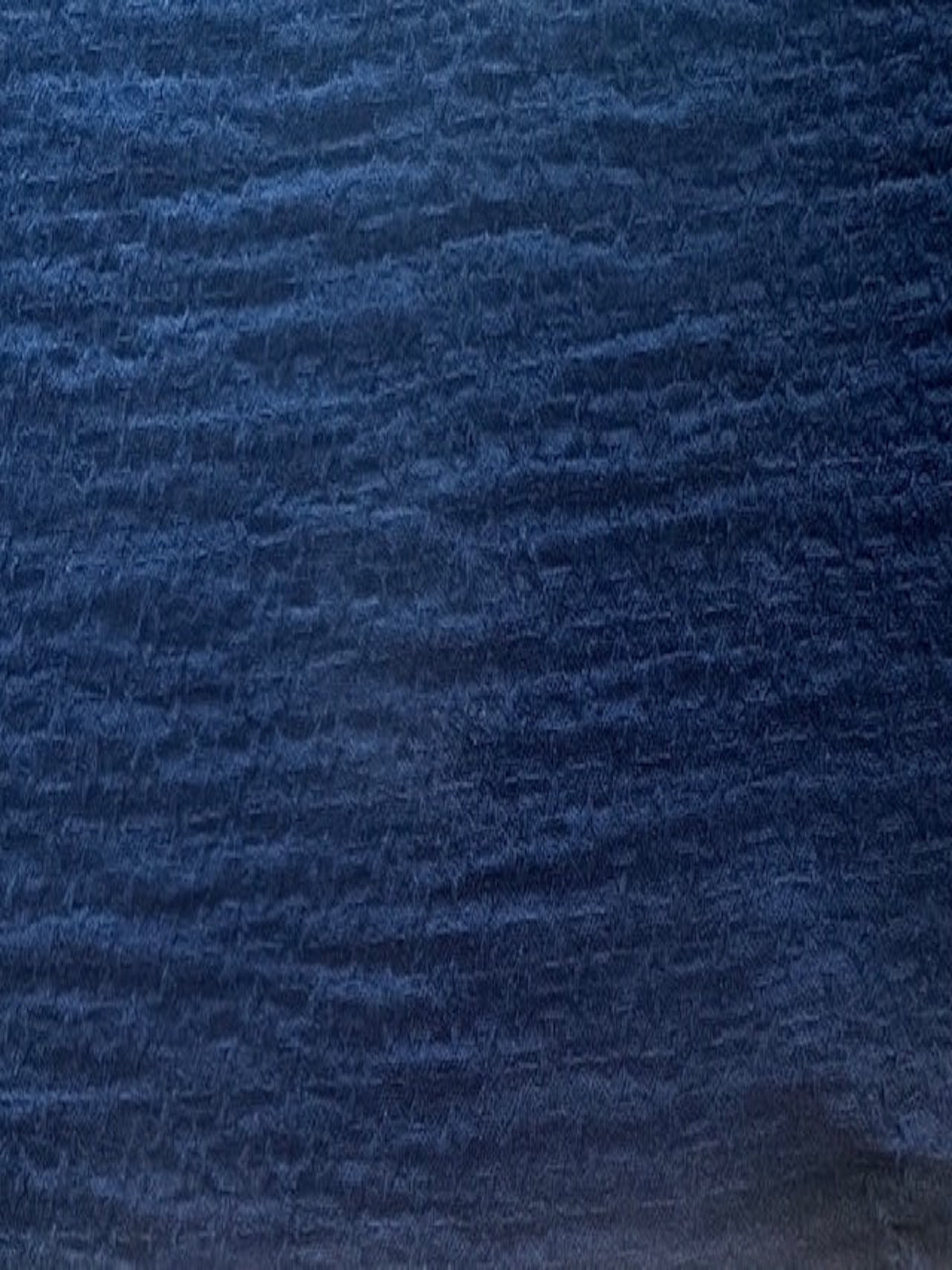 Navy Textured Crepe Jersey