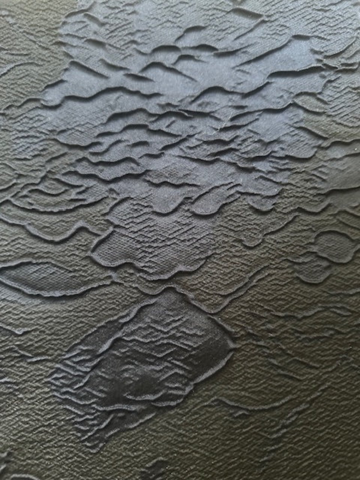 Navy Embossed & Textured