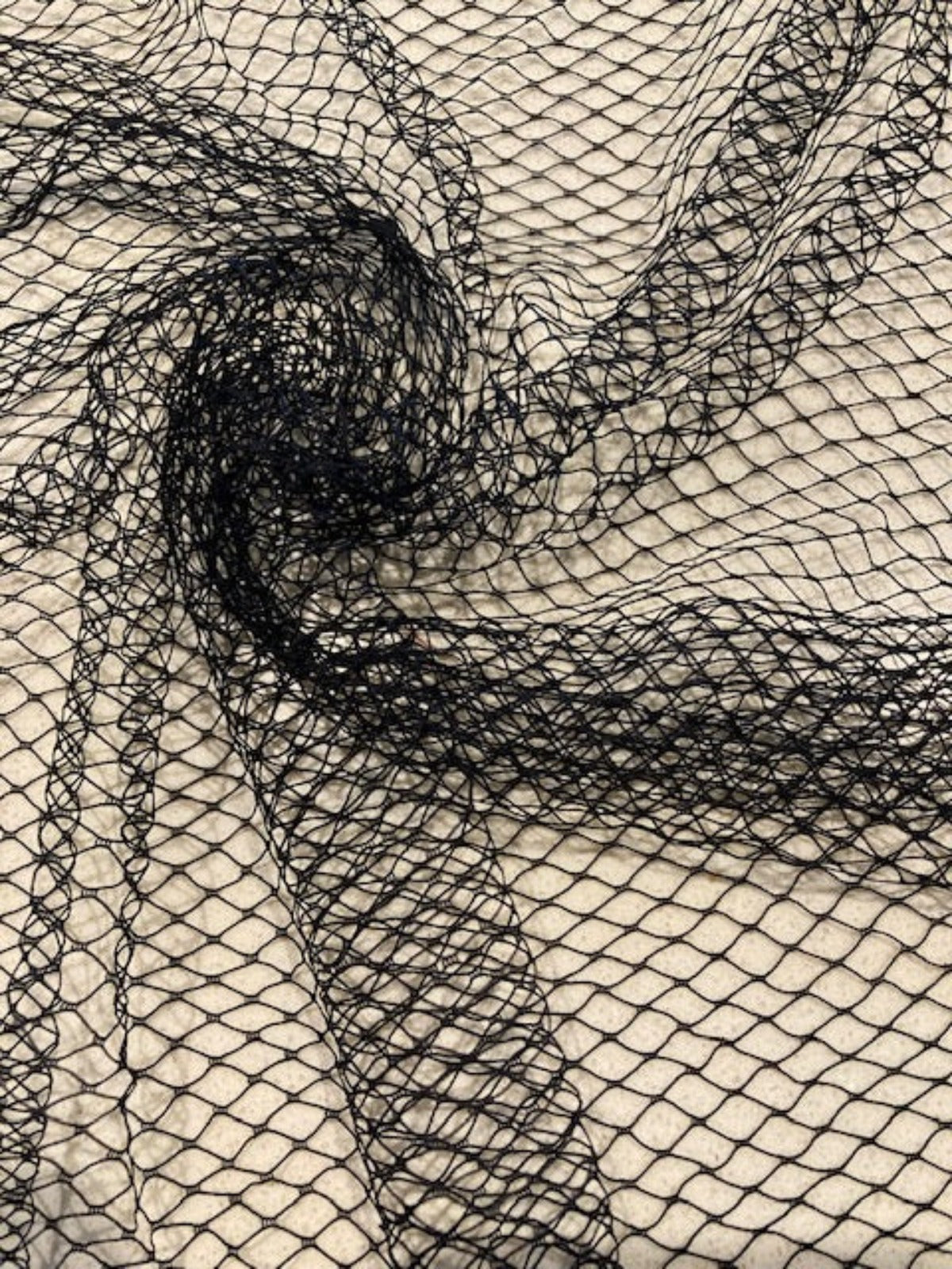 Black Soft Finish 6mm Fishnet