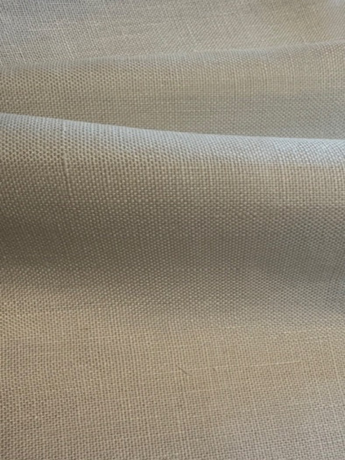 Ivory Open Weave Hessian Like linen