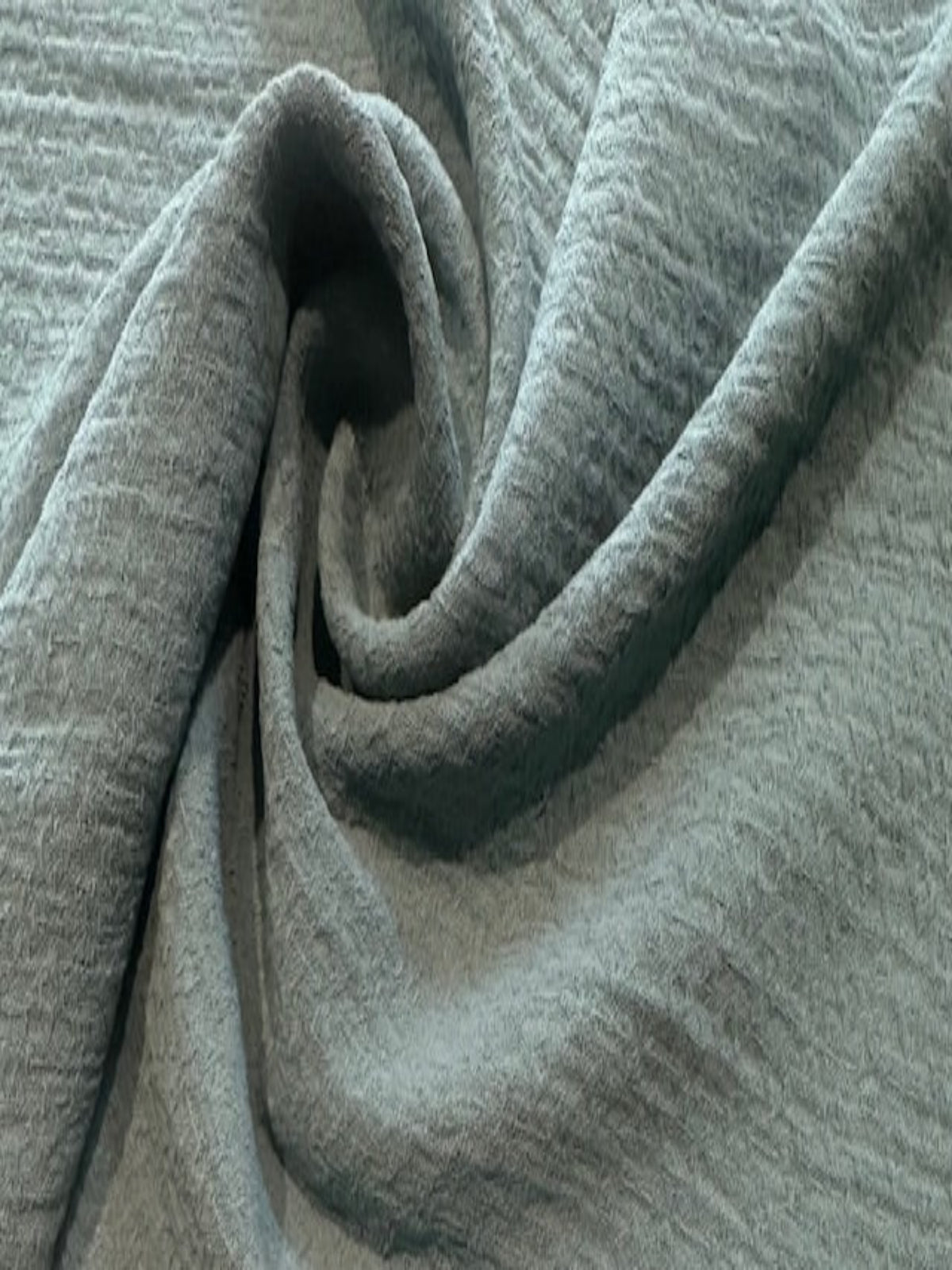 Persian Green Textured Crepe Knit