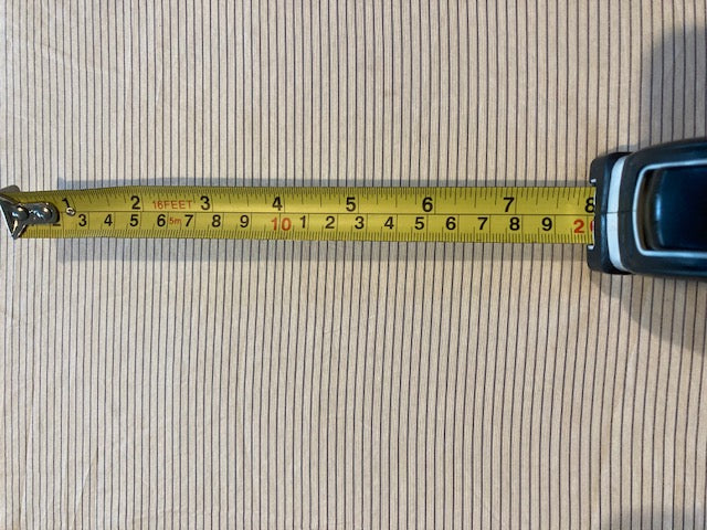 Black Pinstripe Lining