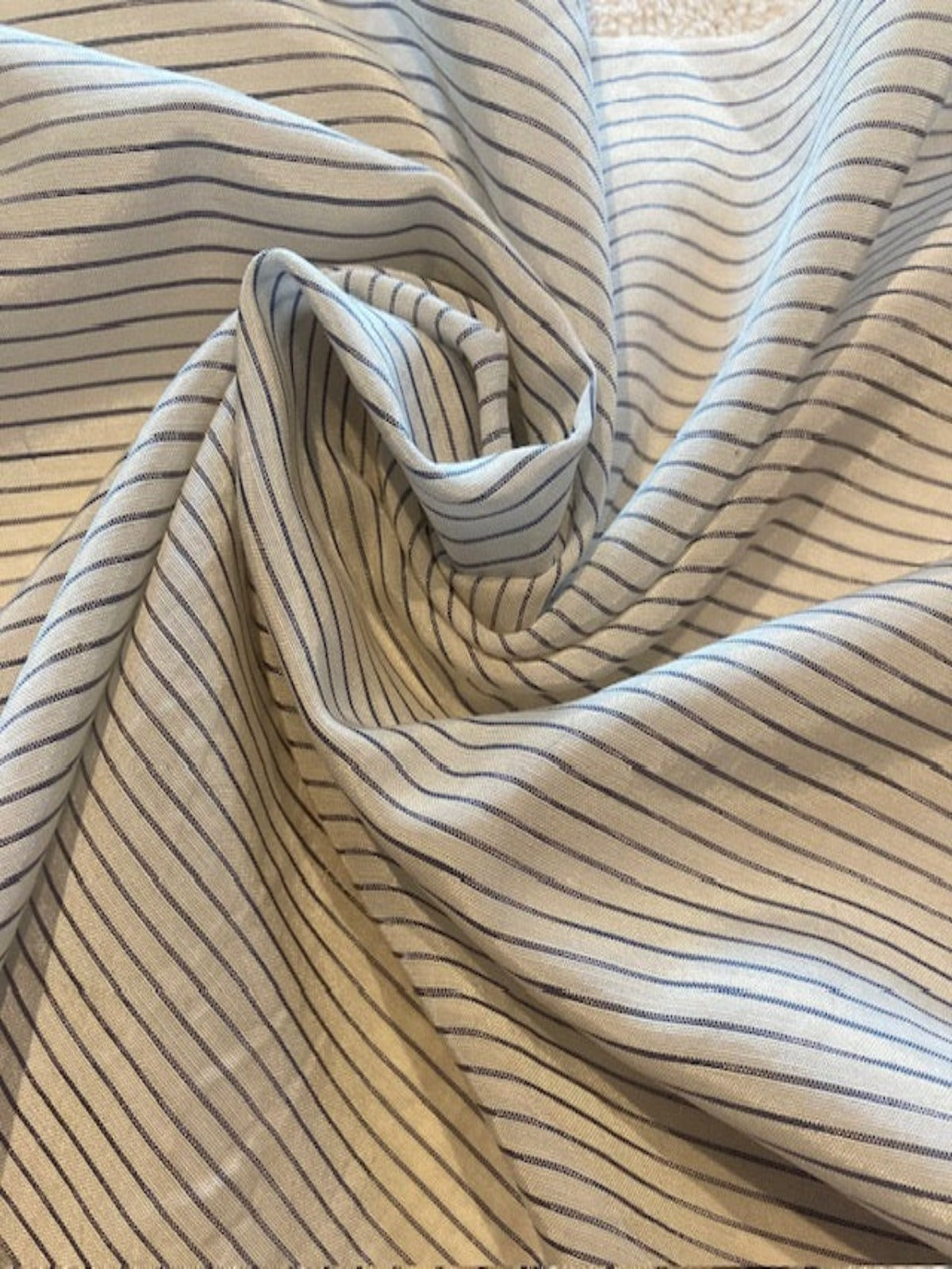 Black Pinstripe Lining