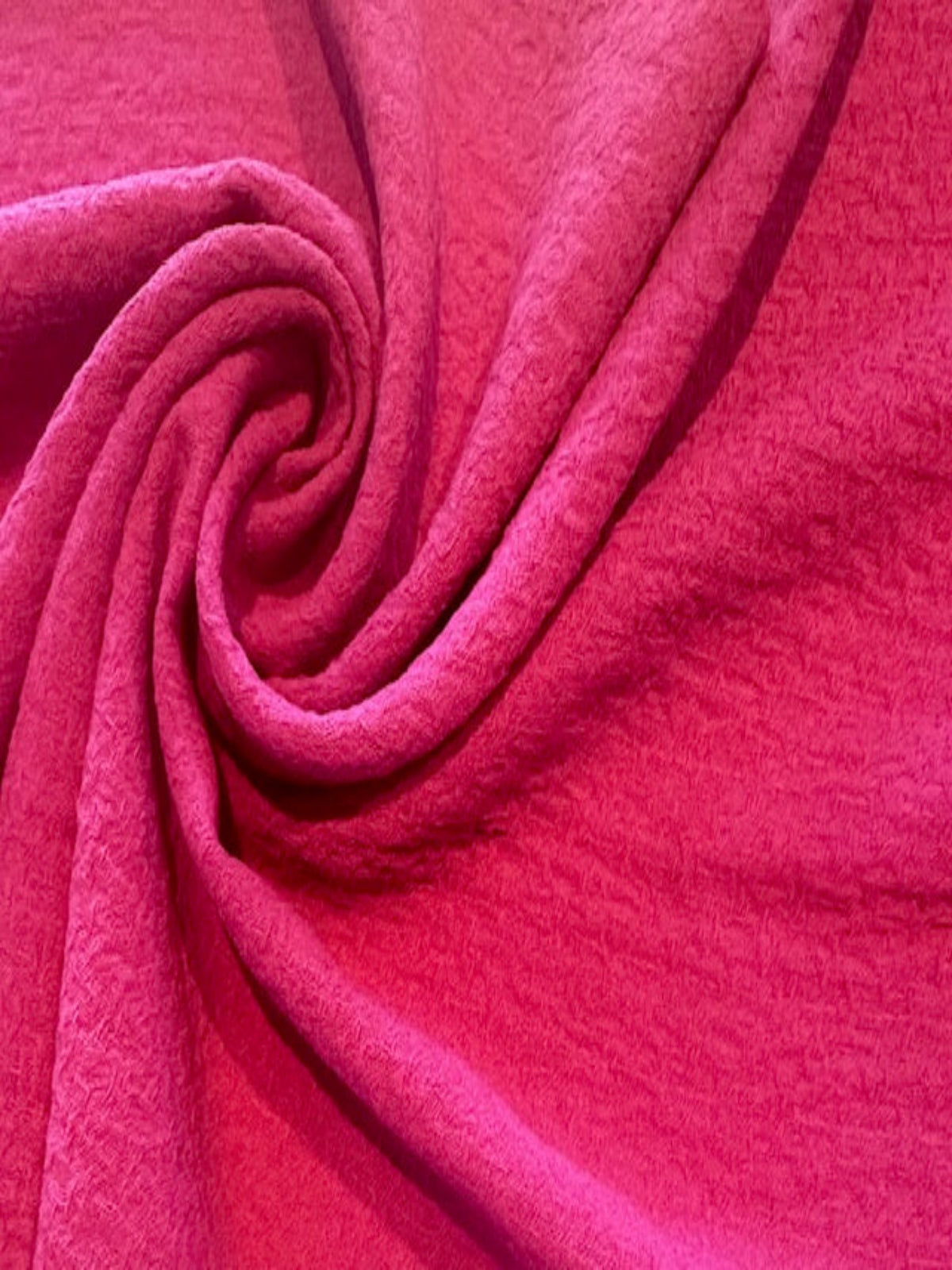 Cerise Textured Crepe Jersey
