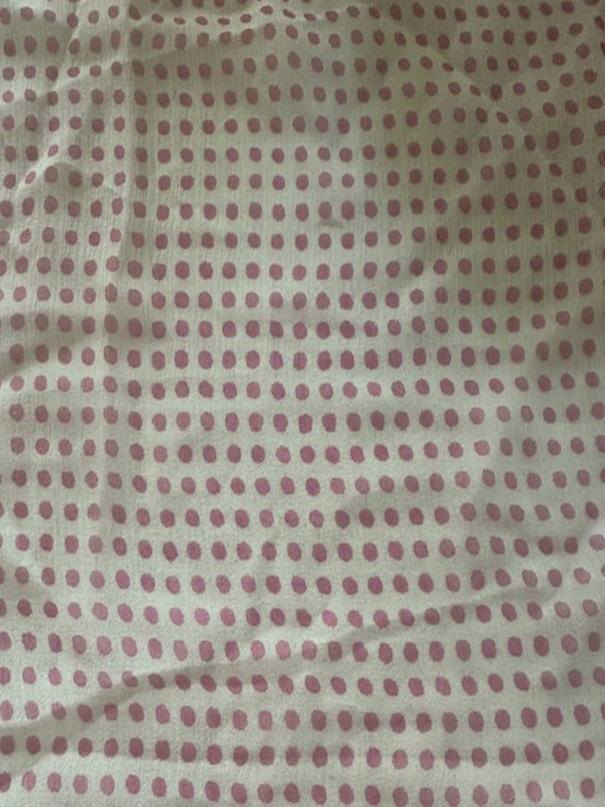 Pink Spot on Yoryu Silk Chiffon