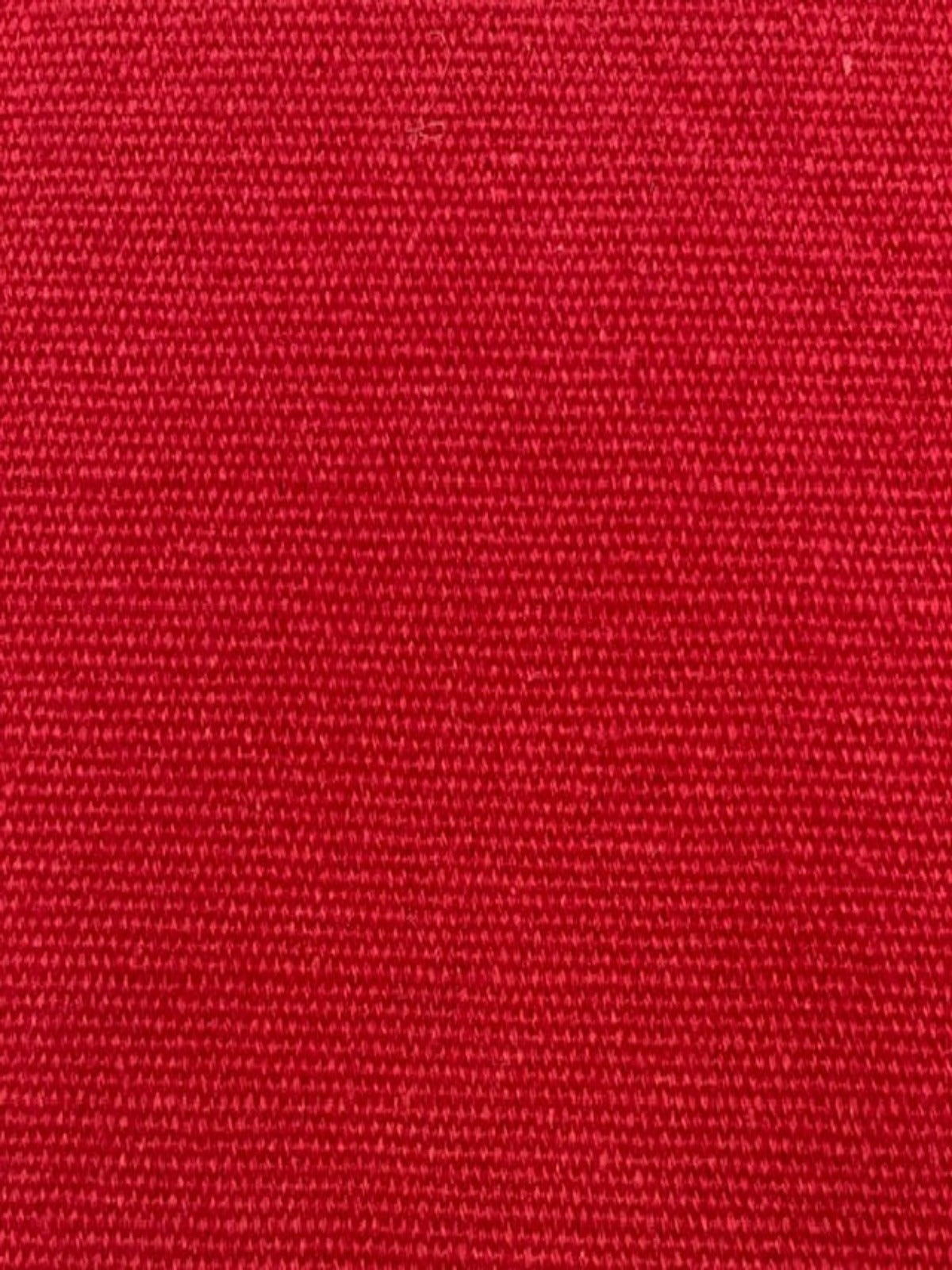 Red Cotton Canvas