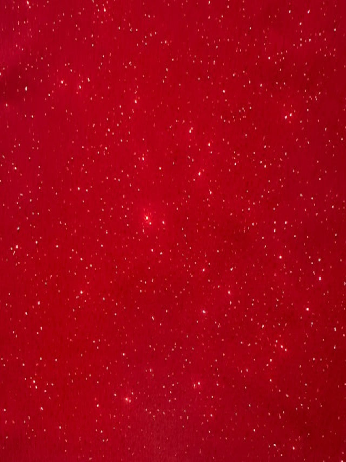 Red Glitter on Jersey