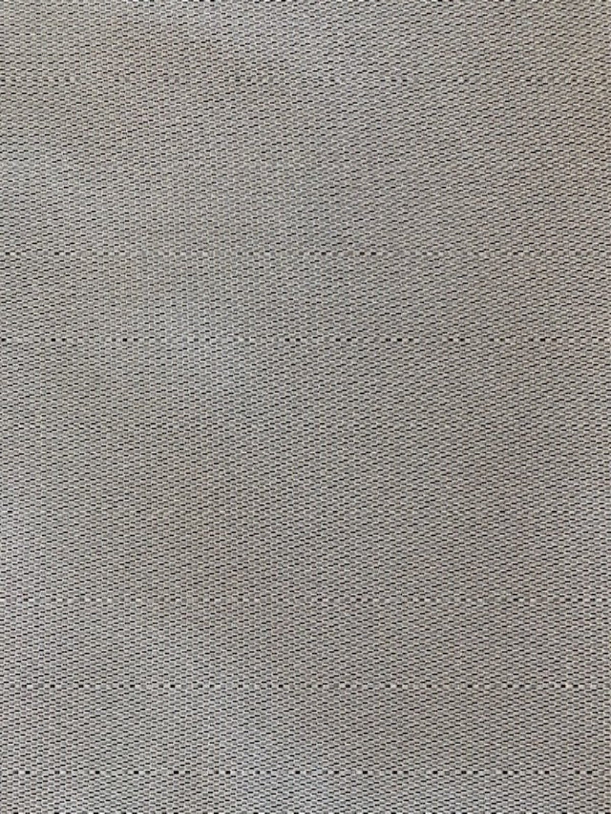 Silver Grey Double Sided Ribbed Effect Weave