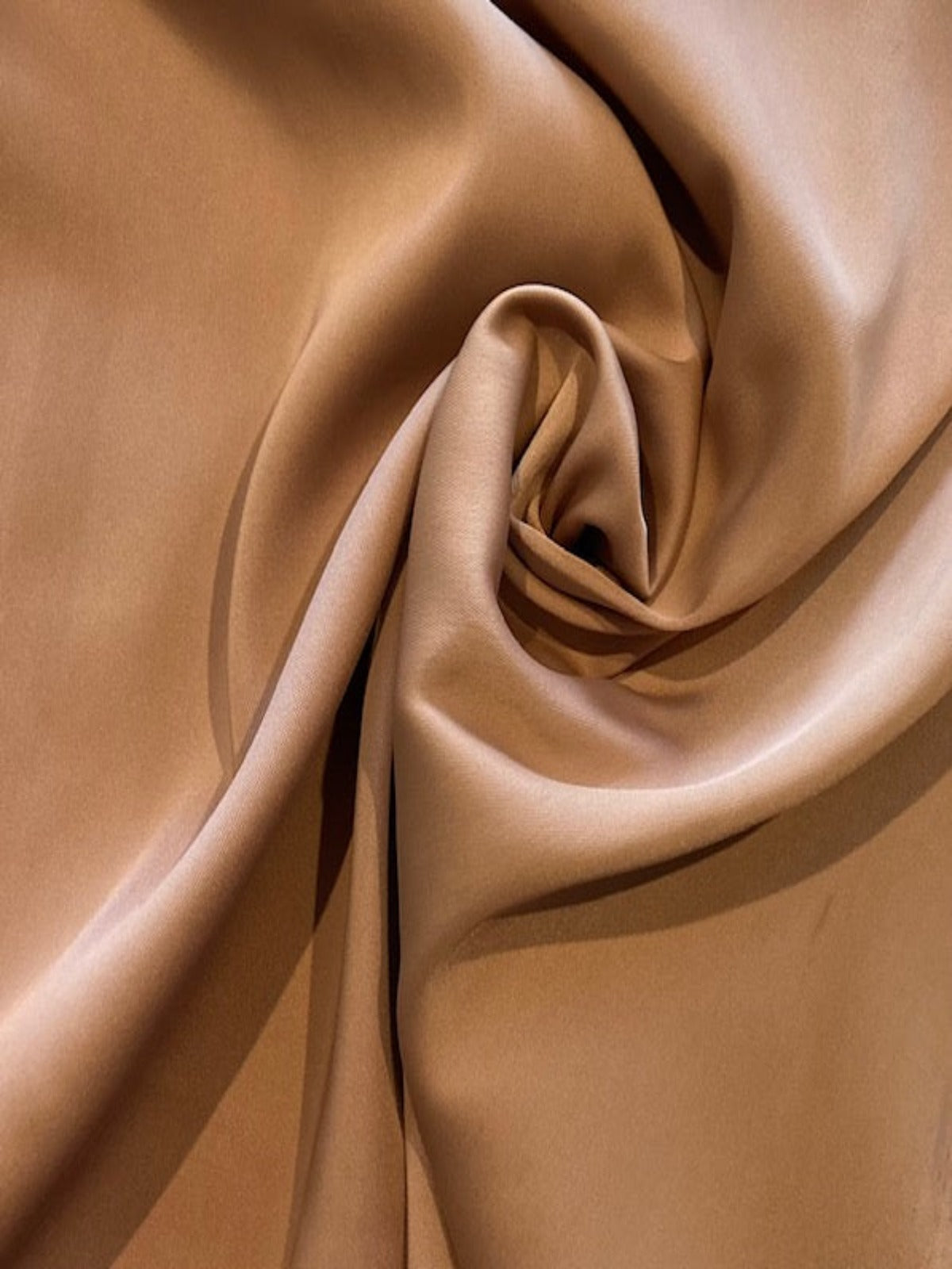 Rose Gold Stretch Satin