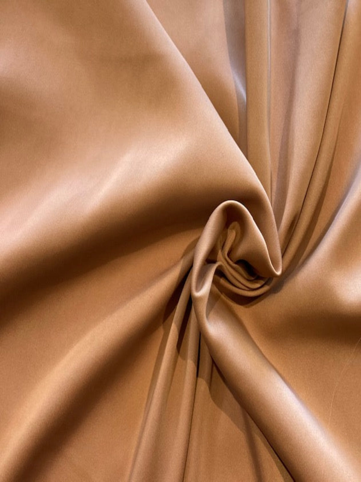 Rose Gold Stretch Satin