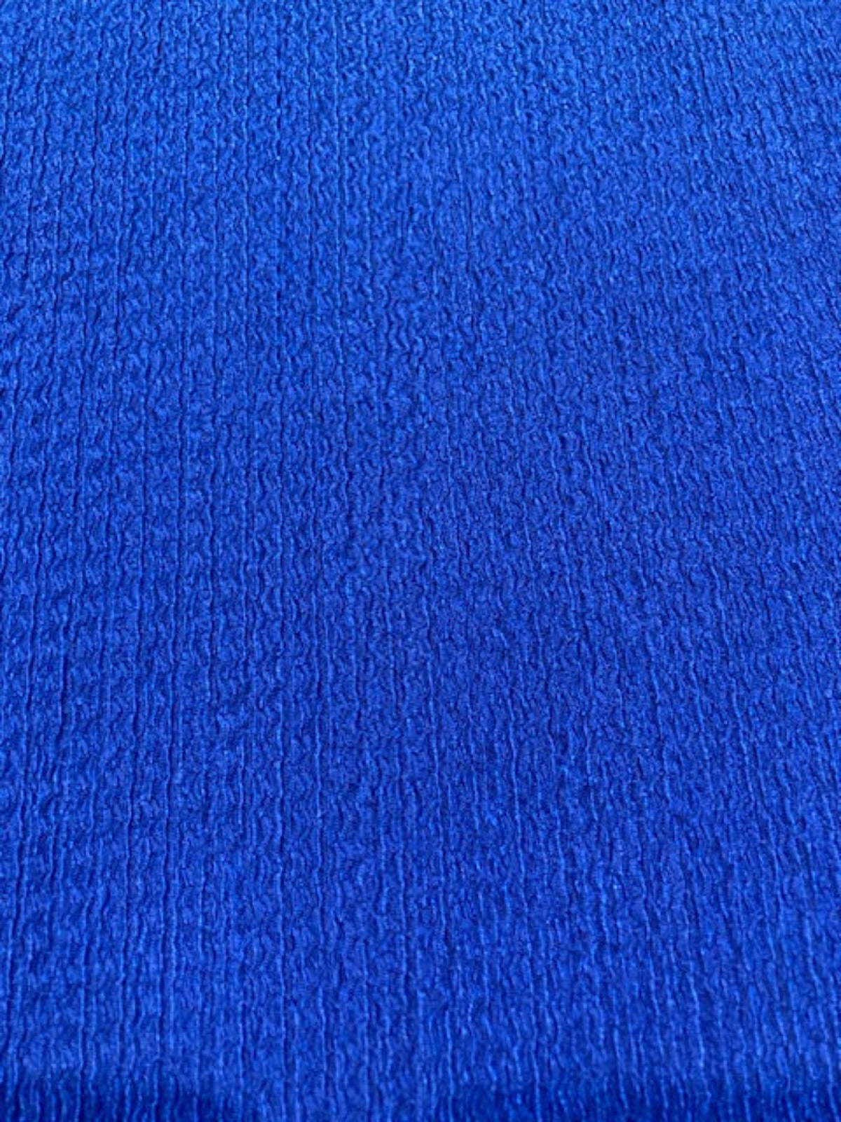 Royal Blue Textured Jersey