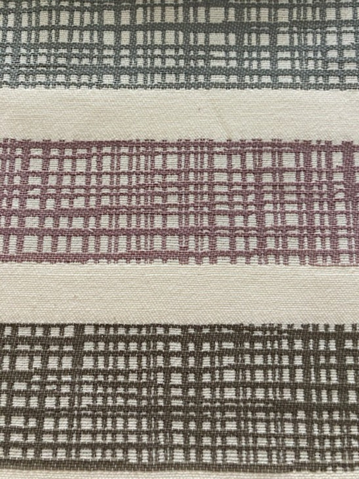 Lime/Grey/Slate/Mauve Basket Weave Effect , with FR Finish