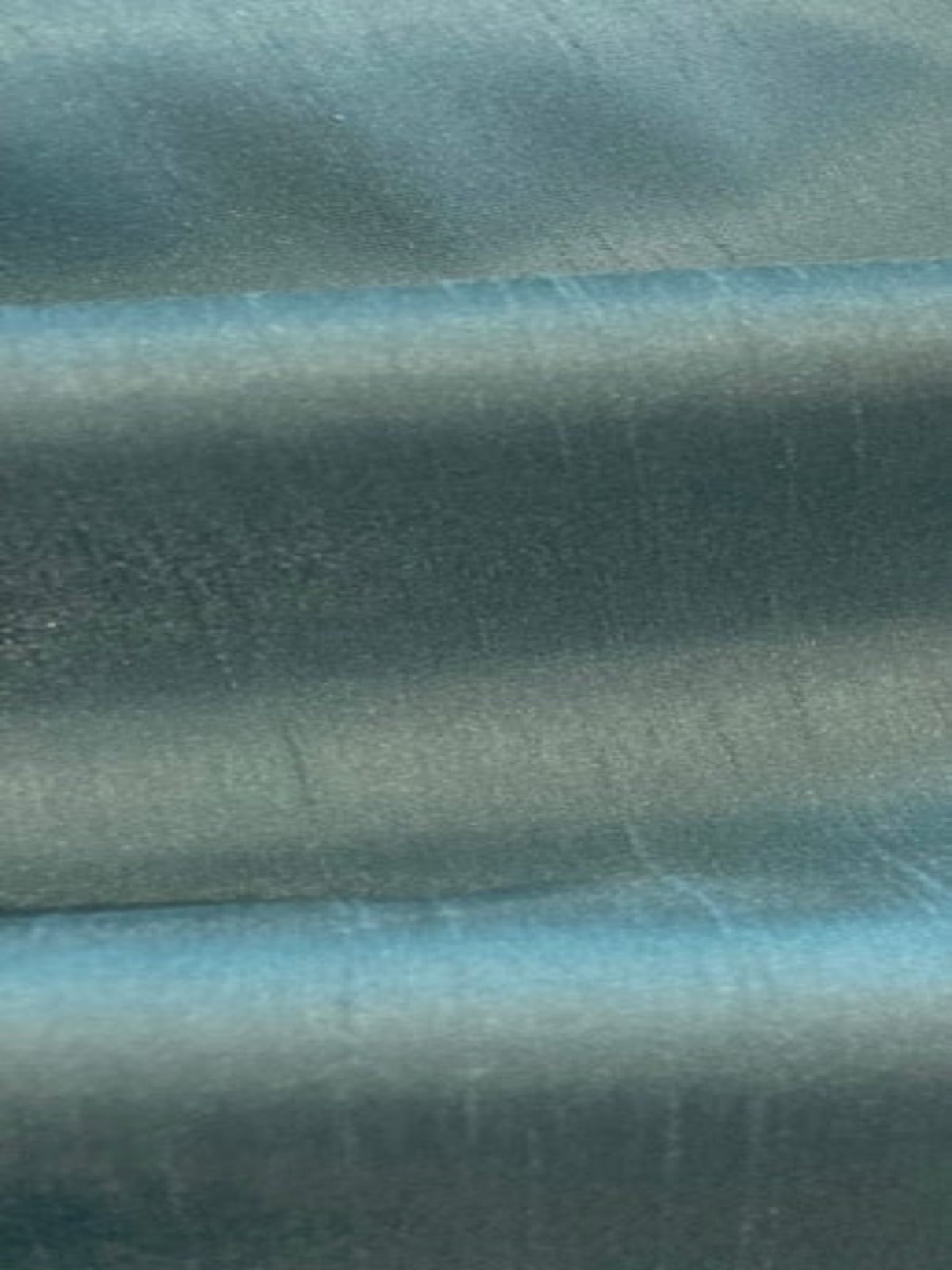 Sea Green Dupion Blackout Fabric with Fire Retardant Finish
