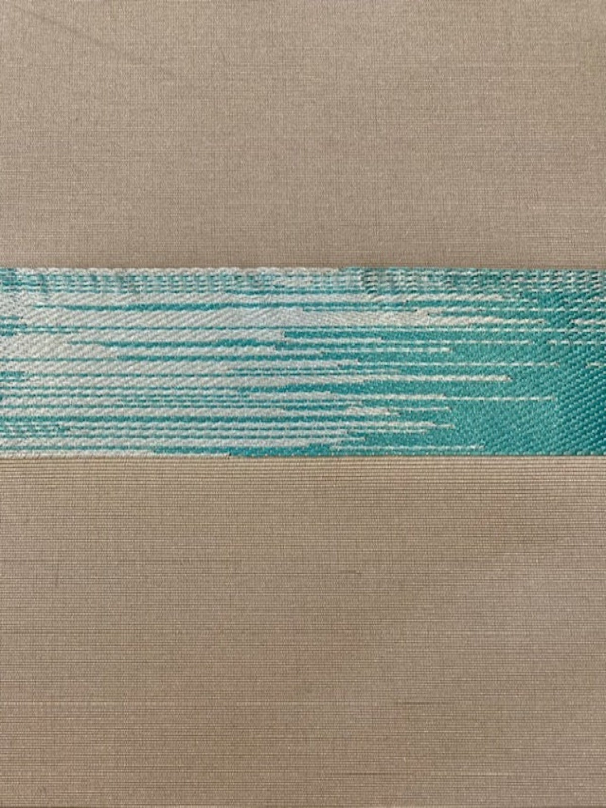 Seagrass Stripe on Light Clay " Sway - Seagrass"