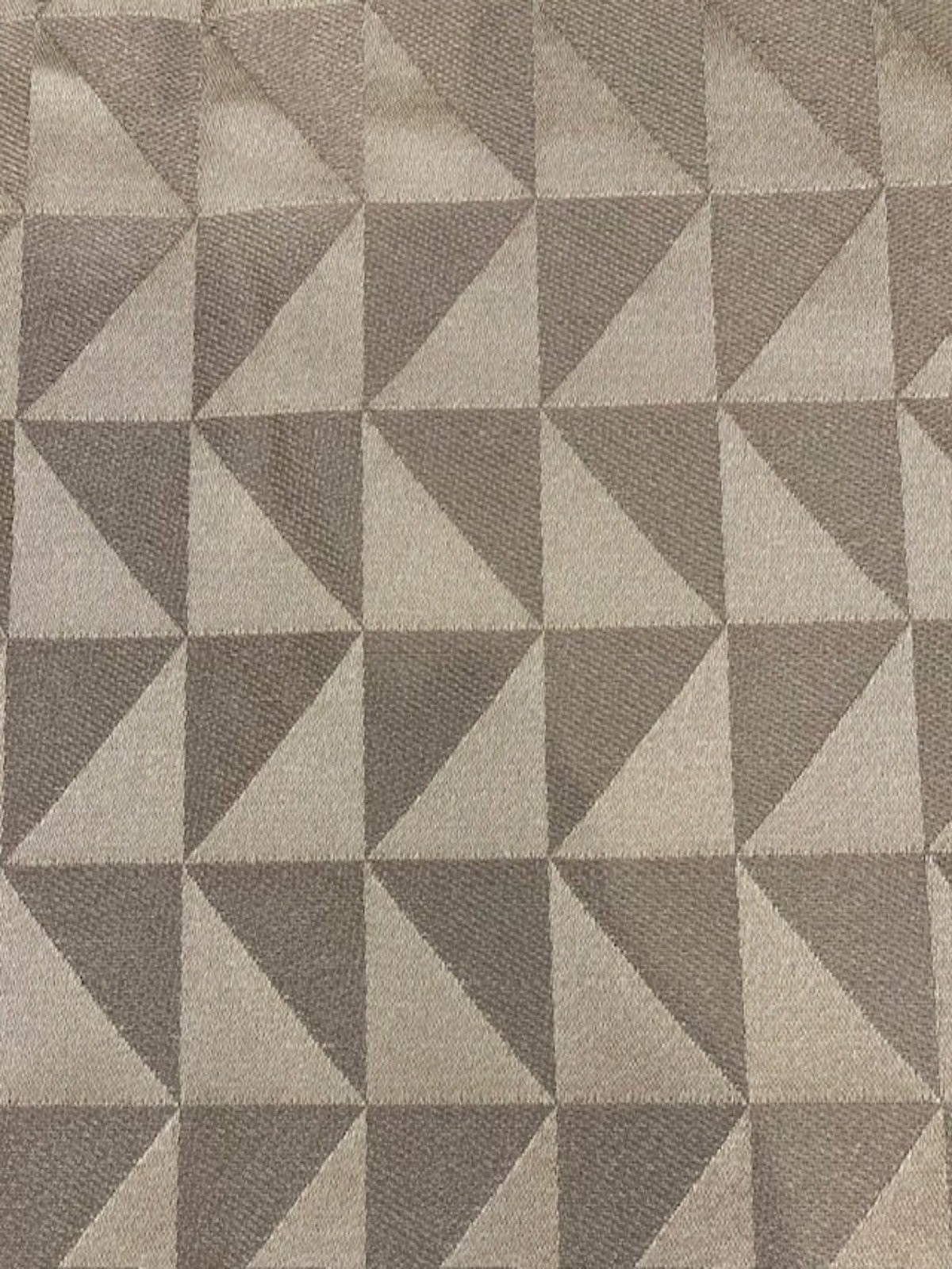 Stone Colour Interlocking Shimmer Triangles