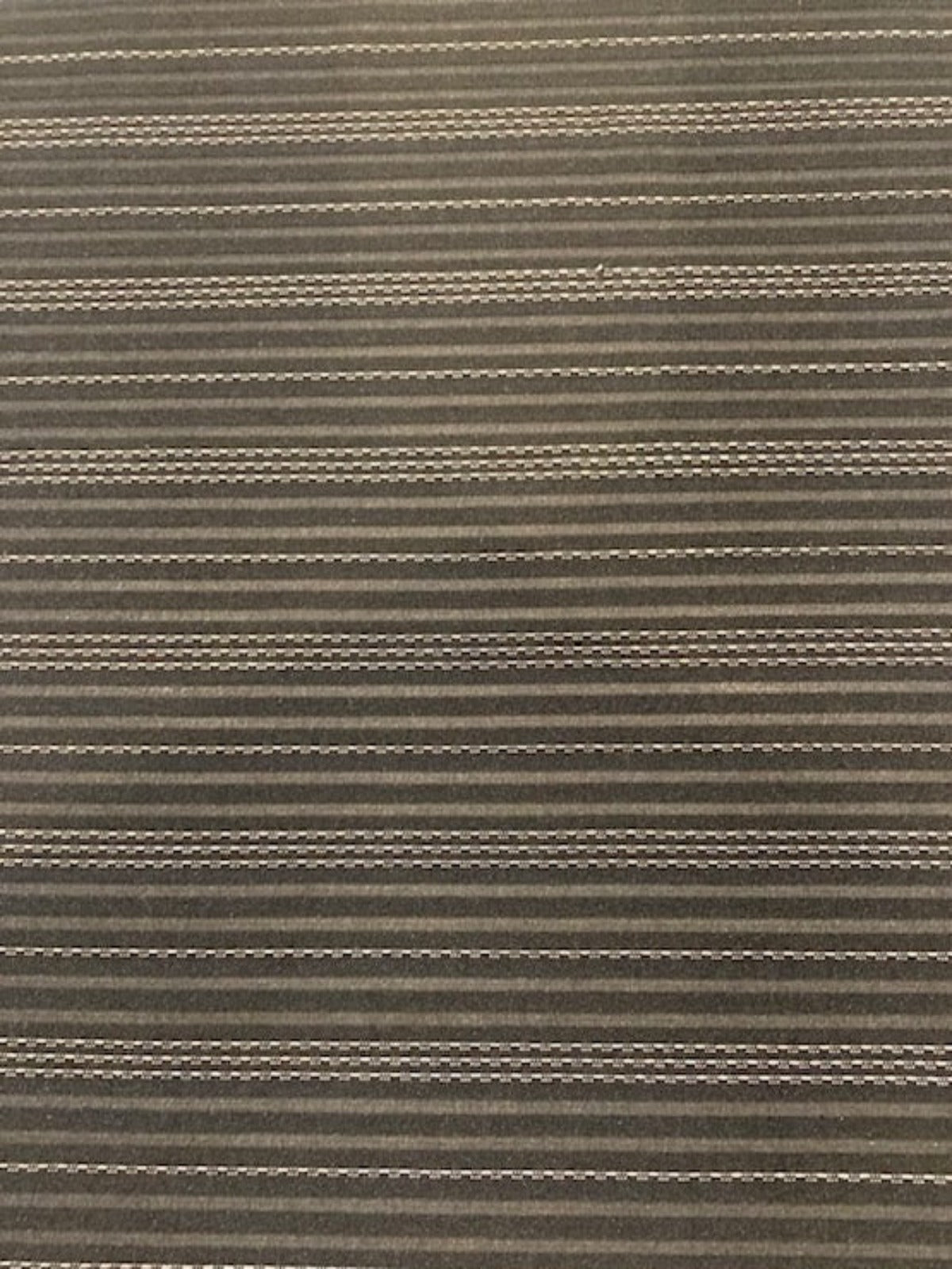 Silver Lurex Pinstripe on Black Knit