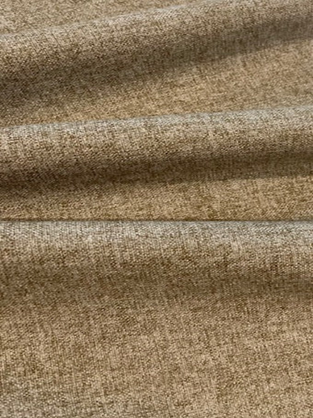 Tan Cross Dye Brushed Furnishing on one side